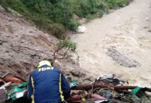 Photo of यमुनोत्री हाईवे पर सिलाई बैंड के पास बादल फटा…