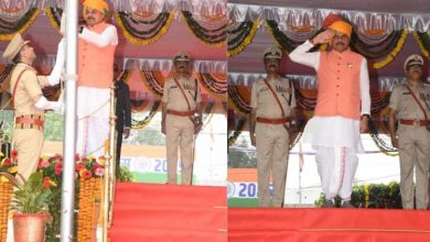 Photo of सीएम मोहन यादव ने धोती-कुर्ता और सतरंगी पगड़ी पहन फहराया तिरंगा