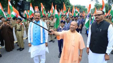Photo of यूपी: सीएम योगी ने की तिरंगा यात्रा की शुरुआत