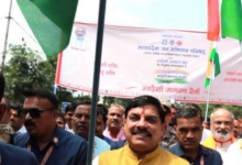 Photo of स्वदेशी जागरण सप्ताह का शुभारंभ, सीएम यादव ने तिरंगा थाम निकाली रैली