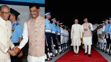 Photo of मॉरीशस के प्रधानमंत्री भारत दौरे पर, दिल्ली में रक्षा राज्य मंत्री ने स्वागत किया