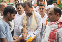 Photo of “वोट चोरी” को लेकर आंदोलि‍त कांग्रे‍स‍ियों ने वाराणसी में चलाया प्रतिरोध हस्ताक्षर अभियान