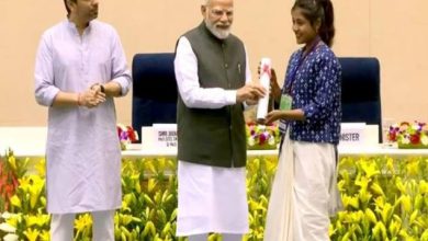 Photo of मध्य प्रदेश: प्रधानमंत्री मोदी ने बैतूल की बेटी को किया सम्मानित
