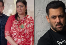 Photo of जब स्मृति ईरानी के सामने सलमान खान और उनके पति को सलीम खान से पड़ी थी डांट