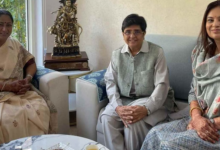 Photo of पूर्व आईपीएस अधिकारी किरण बेदी ने दिल्ली की सीएम रेखा गुप्ता से की मुलाकात