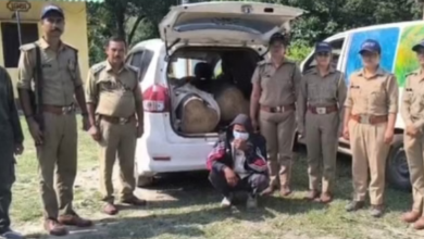 Photo of कार पर रेलवे का बोर्ड लगा दौड़ा रहा था तस्करी की गाड़ी