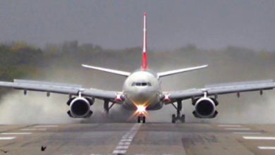 Photo of हांगकांग एयरपोर्ट पर बड़ा हादसा, समुद्र में फिसला कार्गो विमान