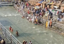 Photo of हरिद्वार: 17 दिन बाद हरकी पैड़ी पर आई गंगा