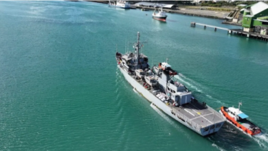 Photo of INS सतलुज ने मॉरिशस में हाइड्रोग्राफिक सर्वे किया पूरा