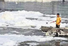 Photo of दिल्ली में डिटर्जेंट और गंदे पानी ने बिगाड़ी यमुना की हालत