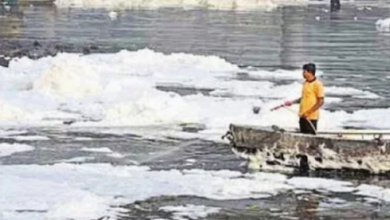 Photo of दिल्ली में डिटर्जेंट और गंदे पानी ने बिगाड़ी यमुना की हालत