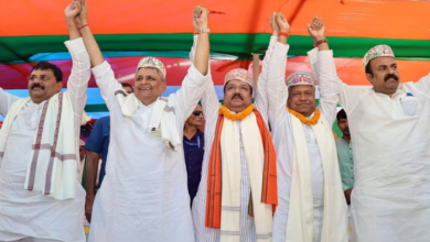 Photo of सीट शेयरिंग पर भाजपा कार्यालय में एनडीए की मैराथन बैठक