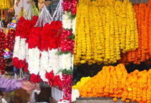 Photo of दिल्ली: दिवाली पर फूलों की महक से बाजार गुलजार