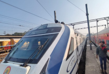 Photo of इंदौर पहुंचे वंदे भारत ट्रेन के नए रैक