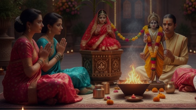 Photo of  सात फेरों में बंधे…इन शुभ संदेशों से दें तुलसी विवाह की शुभकामनाएं