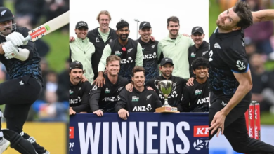 Photo of डफी और रॉबिनसन का धमाका…टी20 सीरीज में वेस्टइंडीज को बुरी तरह हराया