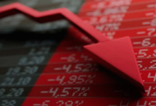 Photo of लाल निशान पर खुला शेयर बाजार, सेंसेक्स 293 अंक गिरा