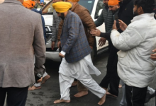 Photo of शहीदी दिवस पर नगर कीर्तन: श्रीनगर में गुरुद्वारा छठी पातशाही पहुंचे भगवंत मान और केजरीवाल