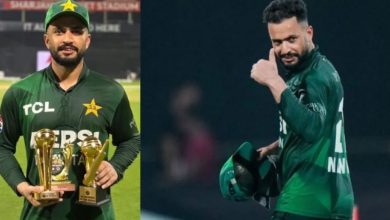 Photo of मोहम्‍मद नवाज के ऑलराउंड प्रदर्शन के दम पर जीता पाकिस्‍तान