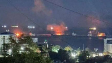 Photo of यूक्रेन ने रूस के तुआपेसे तेल बंदरगाह पर ड्रोन से बोला हमला