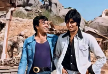 Photo of धर्मेंद्र को याद कर भावुक हुए अमिताभ बच्चन