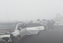 Photo of आगरा-लखनऊ एक्सप्रेस वे पर तीन कार आपस में टकराई
