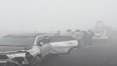 Photo of आगरा-लखनऊ एक्सप्रेस वे पर तीन कार आपस में टकराई
