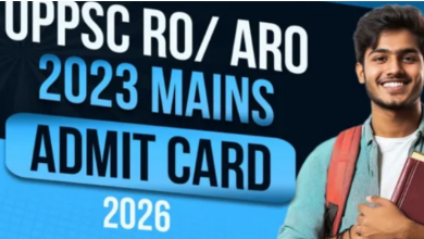Photo of यूपीपीएससी आरओ एआरओ मुख्य परीक्षा का एडमिट कार्ड जारी