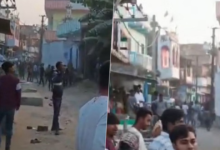 Photo of सरस्वती प्रतिमा विसर्जन के दौरान हिंसक झड़प दो समुदाय भिड़े, कई घायल, पुलिस जांच में जुटी