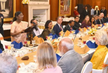 Photo of राष्ट्रपति मुर्मु ने यूरोपीय संघ के नेताओं के सम्मान में दिया भोज