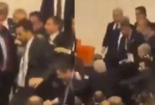 Photo of तुर्किए की संसद बन गई ‘अखाड़ा’, राष्ट्रपति एर्दोगन के मंत्री के शपथ से नाराज सांसदों का बवाल