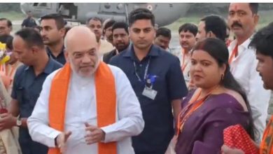 Photo of सीमांचल दौरे पर पूर्णिया पहुंचे अमित शाह…
