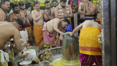 Photo of महाशिवरात्रि पर बाबा महाकाल के दर्शन के लिए उमड़े श्रद्धालु