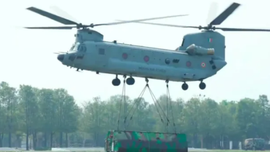 Photo of चिनूक हेलिकॉप्टर ने बनाया कीर्तिमान, पहली बार तैनात किया पोंटून असेल्ट ब्रिज