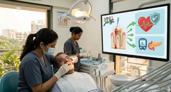 Photo of रूट कैनाल कराने से कम होता है डायबिटीज और हार्ट डिजीज का रिस्क