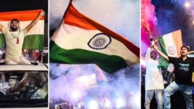 Photo of भारत की ऐतिहासिक जीत पर जश्न में डूबा देश, सड़कों पर उतरे लोग