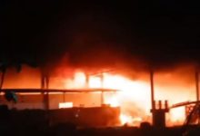 Photo of छतरपुर में ट्रांसफॉर्मर फैक्ट्री में भीषण आग, घटना के बाद इलाके में दहशत का माहौल