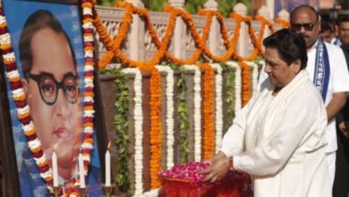 Photo of आंबेडकर जयंती पर मायावती का शक्ति प्रदर्शन, बाबा साहेब को दी श्रद्धांजलि