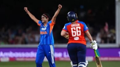 Photo of यास्तिका भाटिया-जेमिमा रोड्रिग्स के बाद नंदिनी के यादगार डेब्यू से भारत ने तोड़ा इंग्लैंड का तिलिस्म