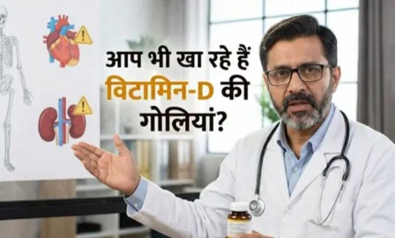 Photo of हड्डियों को मजबूत करने वाला विटामिन-D बन सकता है किडनी और दिल का दुश्मन