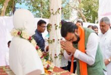 Photo of दिग्विजय सिंह को नमन करने जमुई पहुंचे सीएम सम्राट चौधरी