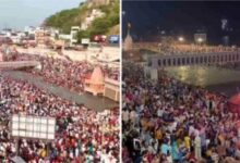 Photo of सोमवती अमावस्या, हर की पैड़ी में गंगा स्नान को उमड़ी श्रद्धालुओं की भीड़