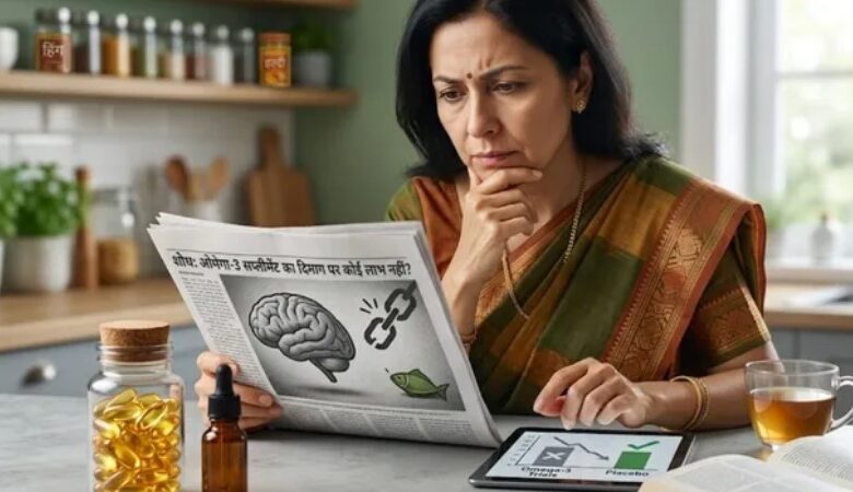 Photo of सावधान! जिस ओमेगा-3 सप्लीमेंट को समझ रहे थे ‘ब्रेन बूस्टर’, वह निकला बेअसर?