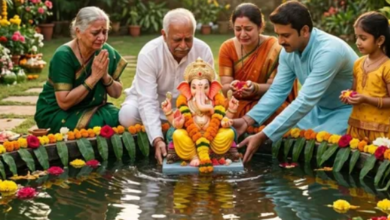 Photo of आज 5वें दिन दी जा रही है बप्पा को विदाई
